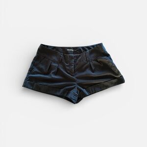 Express Women's Black Low Rise Dress Shorts